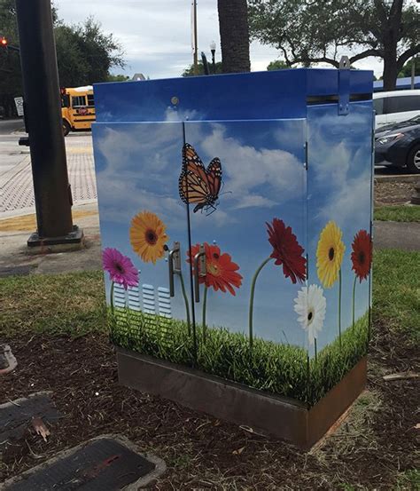 electric box art wrap|vinyl wrap for electrical box.